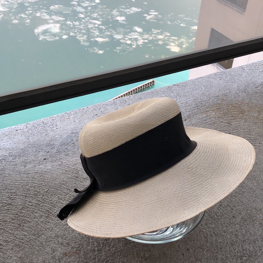 Ladies Vintage Panama Hat